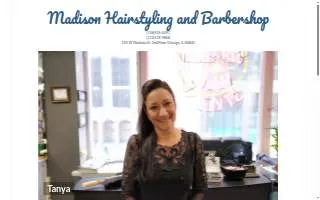 Madison Hair Styling website