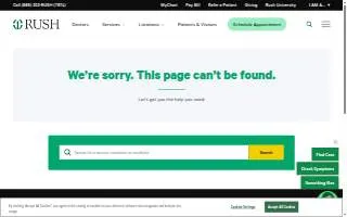 Rush University Medical Center website