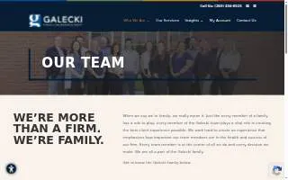Galecki Financial Management - Fort Wayne website