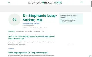 Stephanie Losq-Sarkar, MD website