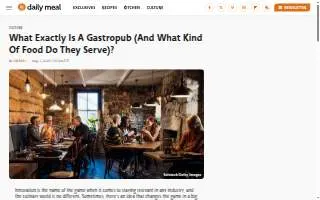Gastropub of Frederick website