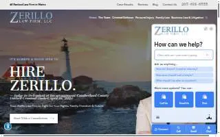 Zerillo Law Firm of Portland website