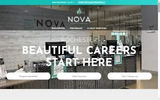 Nova Academy of Cosmetology website