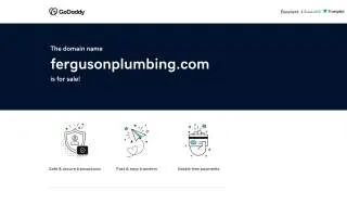 Ferguson Plumbing Supply of Gulfport website