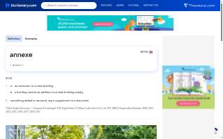 Annexe