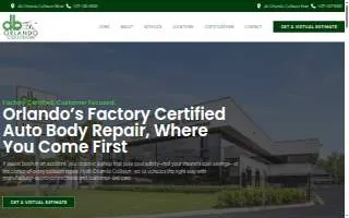 IN Collision & Auto Repair website