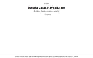 Farmhouse Table Food