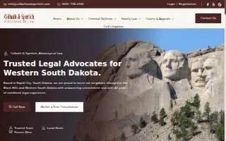 Colbath & Sperlich Attorneys at Law website