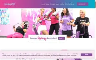 Curves Merced website