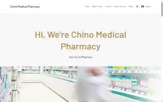Chino Medical Pharmacy website