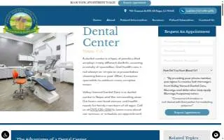 Valley Harvest Dental Care website