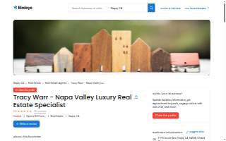 Tracy Warr - Napa Valley Luxury Real Estate Specialist