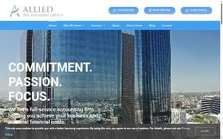 Allied Tax Group website