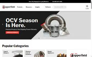 Copperfield Electric of Irvine website