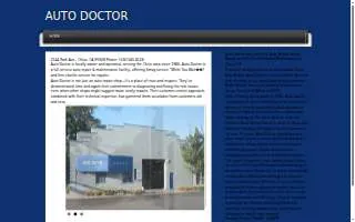 Auto Doctor of Chico website