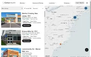 Carbon Health Urgent & Primary Care Alameda - Alameda Landing website
