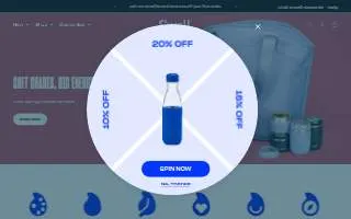 Swell Bar website
