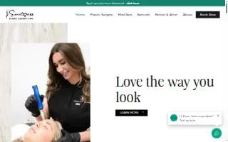 Sweetgrass Plastic Surgery & Spa - Nexton website