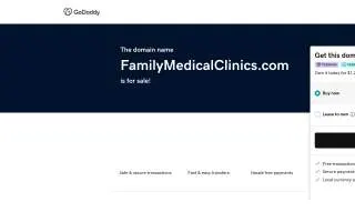 Family Medical Clinic of Greater Sacramento website