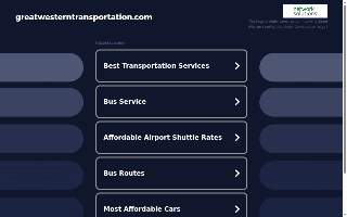 Great Western Transportation