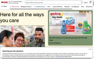 CVS of Pleasanton website