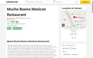 Mucho Bueno Mexican Restaurant