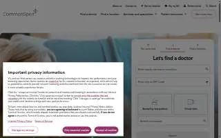 CommonSpirit Primary Care Thornton website