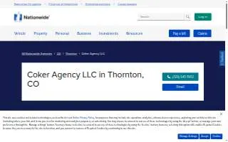 Coker Agency LLC website