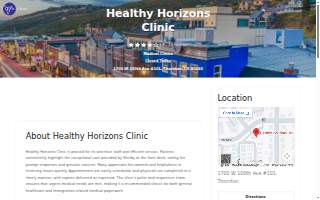 Healthy Horizons Clinic