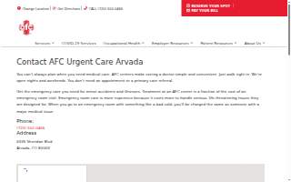 AFC Urgent Care Arvada