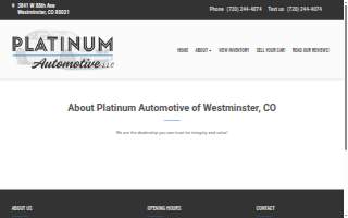 Platinum Automotive LLC