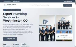 Best Plumbers Westminster website