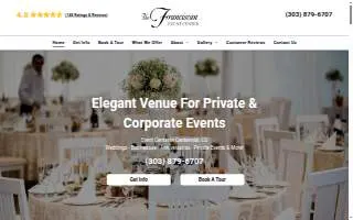 The Franciscan Event Center website