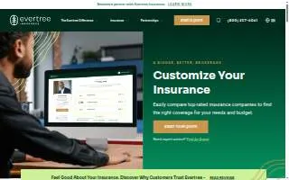 Evertree Insurance of Longmont website