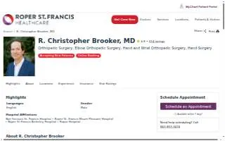 R. Christopher Brooker, MD of North Charleston website
