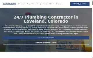 Finish Plumbing, LLC website