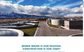 MWH Constructors website