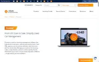 Provision website