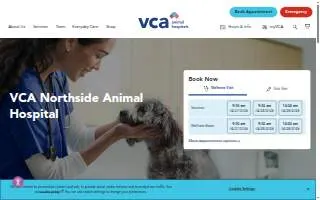 VCA Veterinary Specialists of CT website