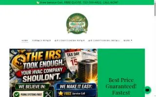 Discount Heating And Cooling Castle Rock / Furnace / Air Conditioning / Boiler website