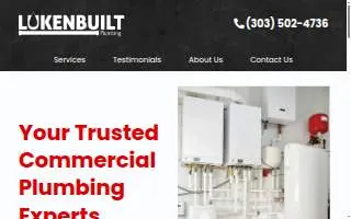 Lukenbuilt Plumbing and Heating website