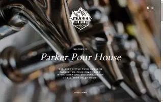 Parker Pour House website