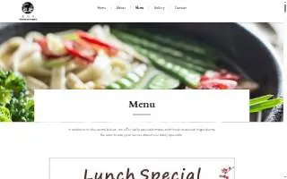 Chinese Palace Dim Sum website