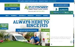 AJ Danboise website