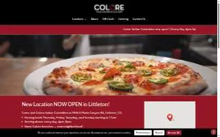 Colore Italian Restaurant - Broadway (Englewood) website