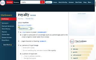 Royalty Financial Services