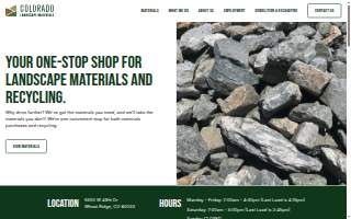 Colorado Landscape Materials and Recycling | Landscape Supply | Asphalt and Concrete Recycling