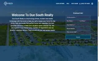 Due South Realty website