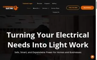 Coppermen Electric of Lafayette website