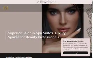 Superior Salon Suites website
